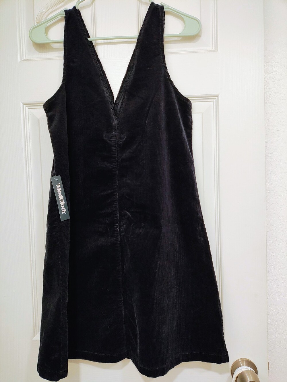 ModCloth Black Ribbed Top - Picture 3 of 4